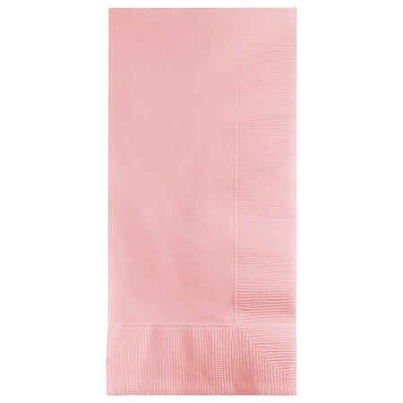 Touch Of Color 4" x 8" Classic Pink Dinner Napkins 600 PK 67158B
